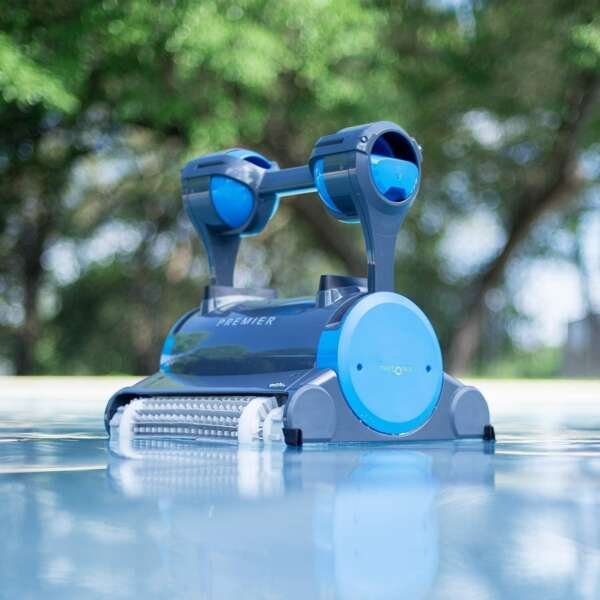Dolphin Premier Robotic Pool Cleaner 2024 for Inground Pools up to 50ft