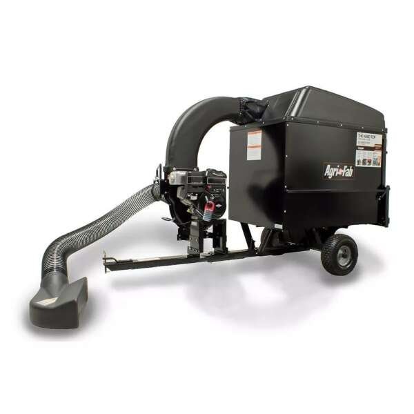 Agri-Fab 32 cu ft Hard Top Mow-N-Vac Tow Behind Lawn Vacuum